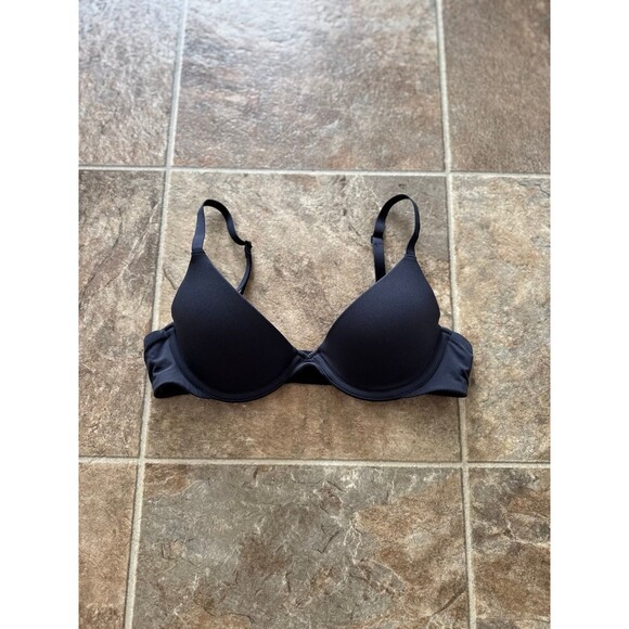 SKIMS Other - Skims Fits Everybody Scoop Plunge Bra Onyx Size 34A